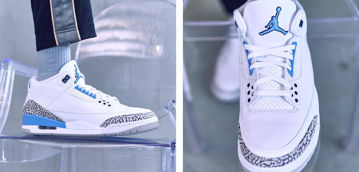 LAUNCHING: AIR JORDAN 3 RETRO 'UNC'