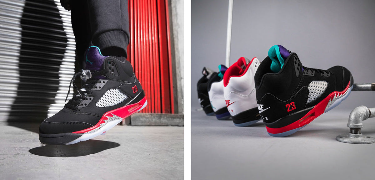 LAUNCHING: AIR JORDAN 5 'TOP 3'