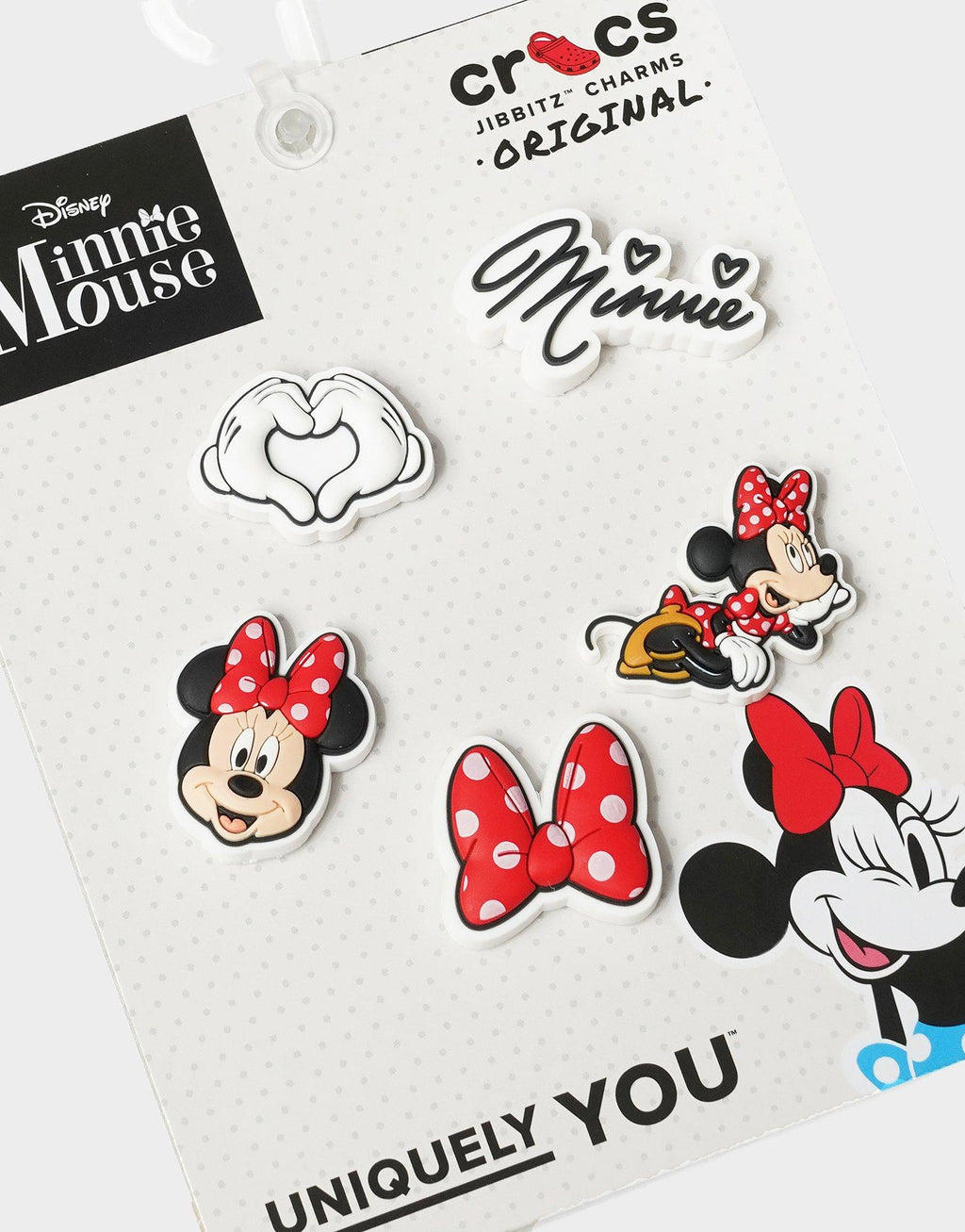 Jibbitz Charms 'Minnie Dress' 5 Pack