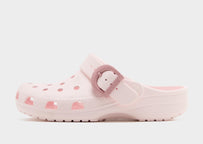 Classic Enamel Buckle Clogs Women's