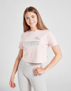Girls' Core Crop Foil T-Shirt Junior