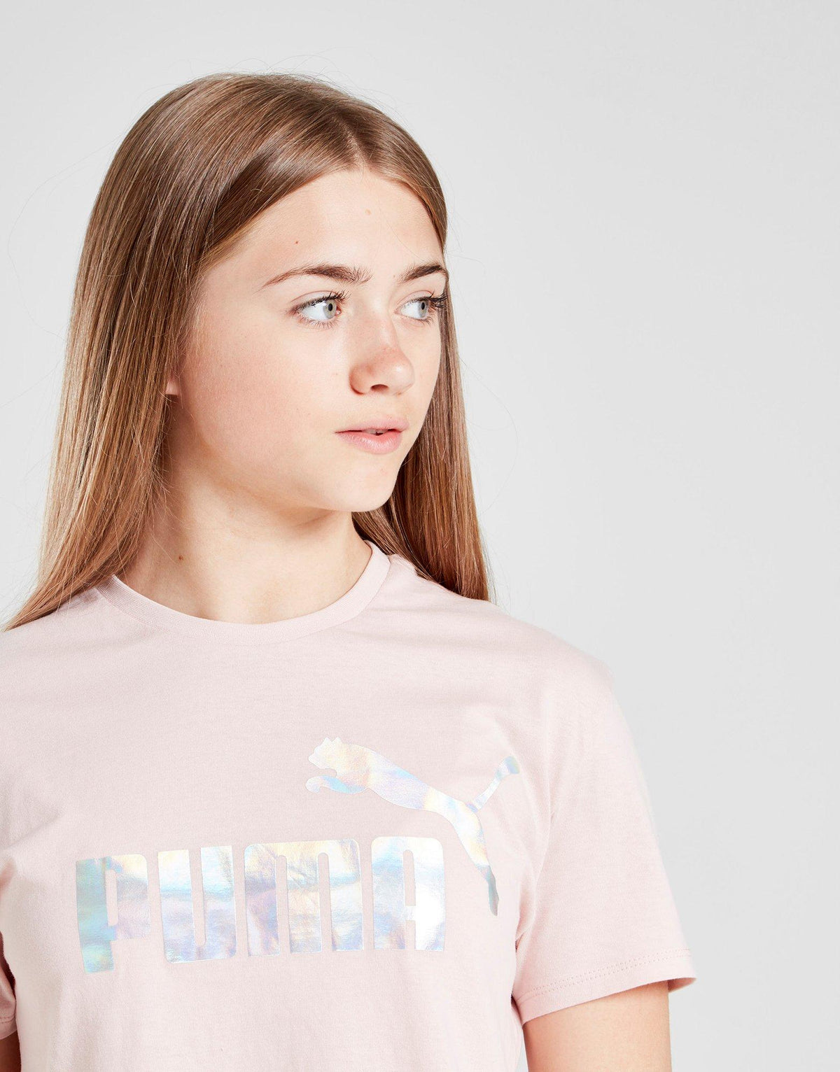 Girls' Core Crop Foil T-Shirt Junior
