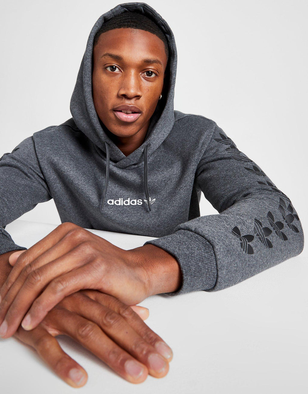 Repeat Trefoil Hoodie
