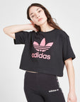 Girls' Trefoil Crop T-Shirt Junior