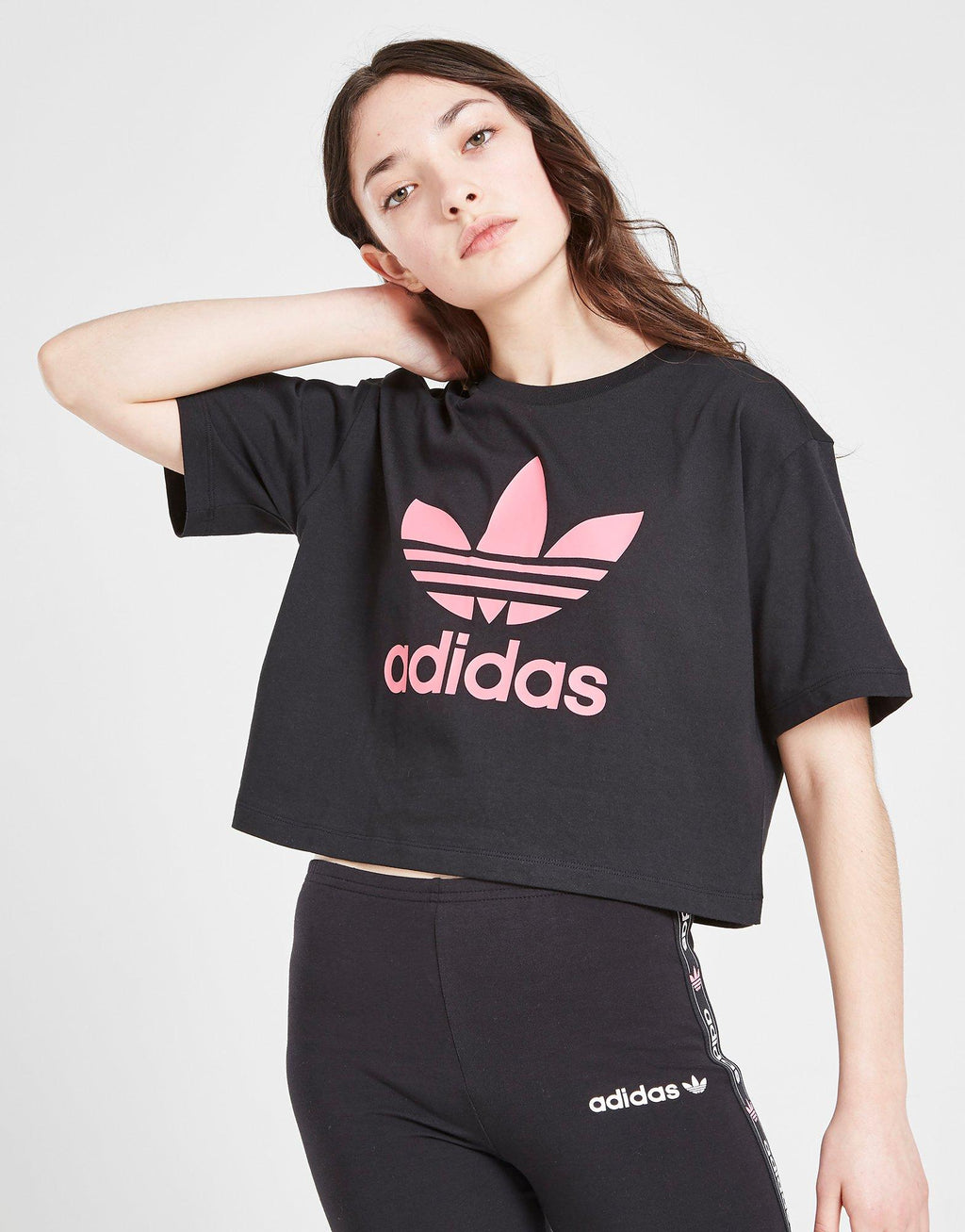 Girls' Trefoil Crop T-Shirt Junior
