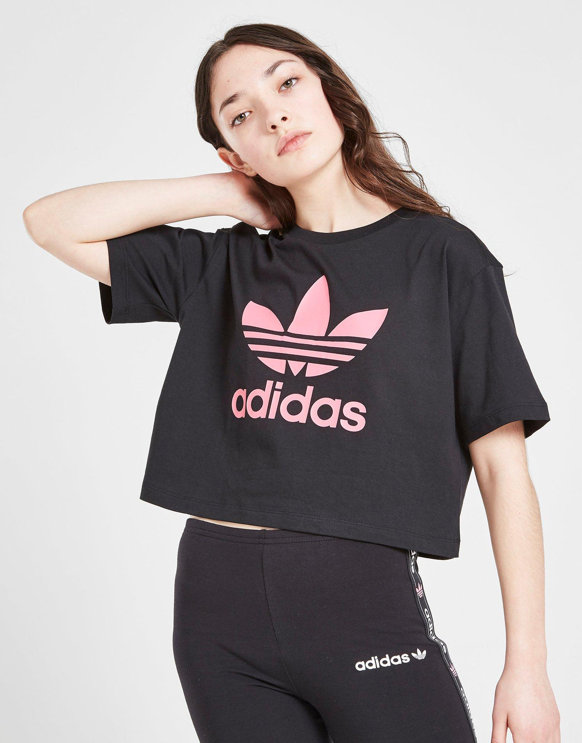 Girls' Trefoil Crop T-Shirt Junior