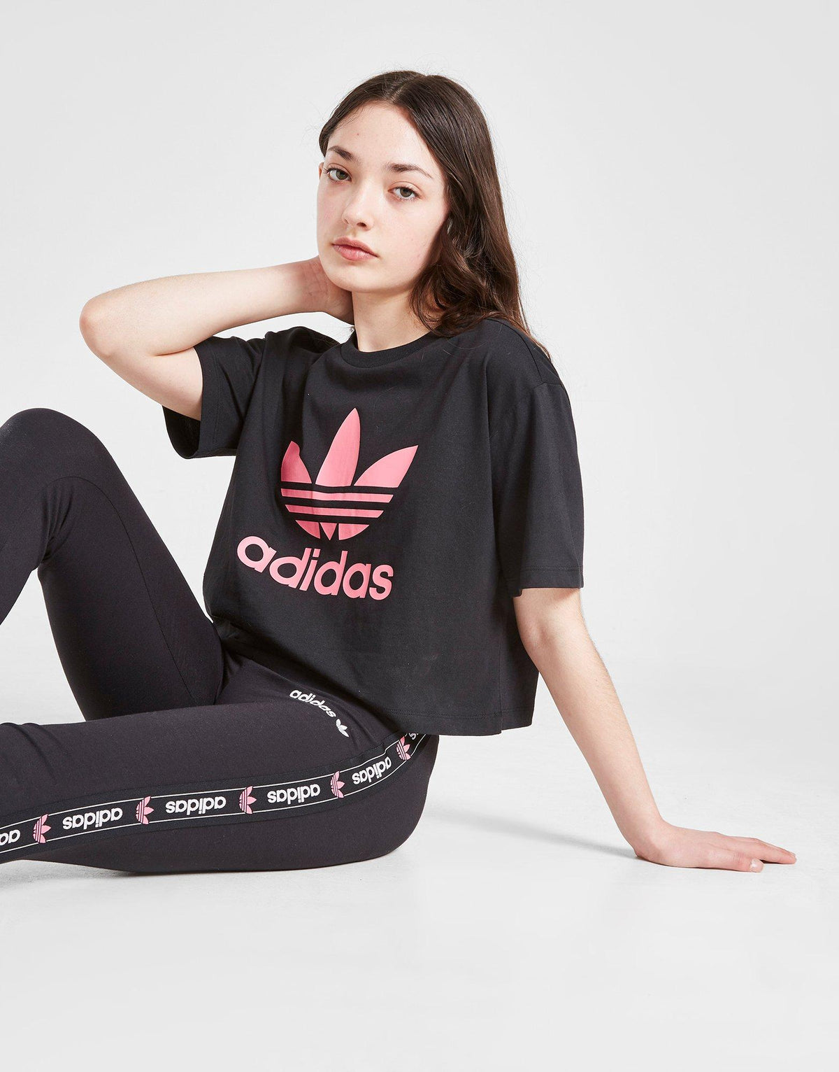 Girls' Trefoil Crop T-Shirt Junior