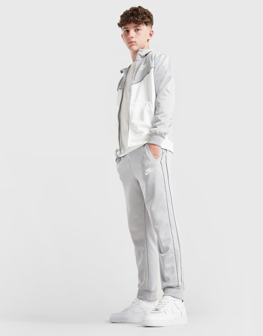 Tape Poly Track Pants Junior