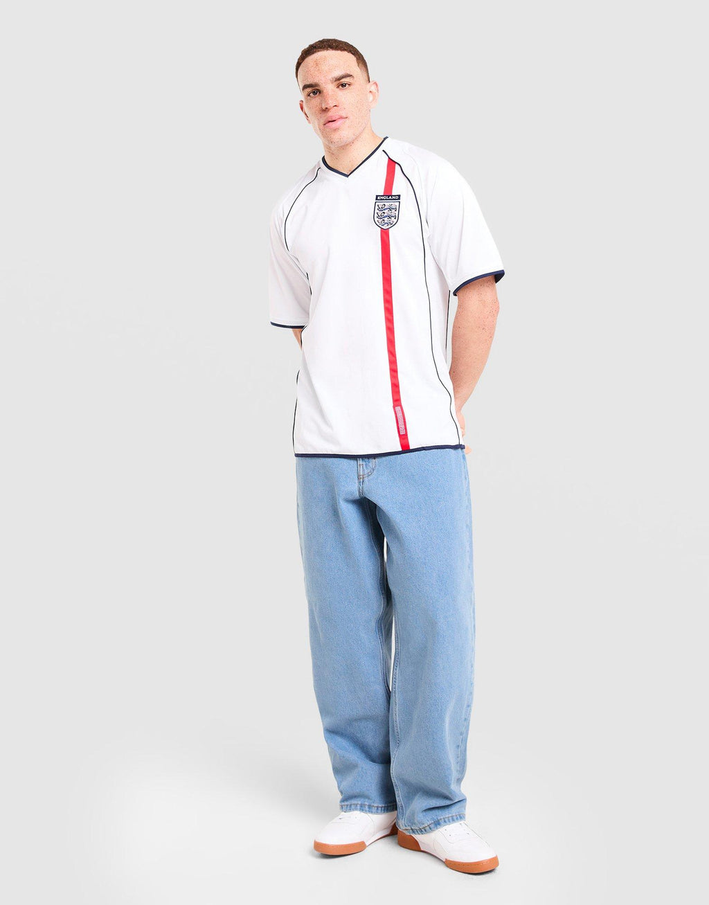 England 2002 Home Retro Shirt