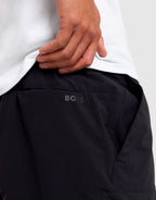 Woven Globe Cargo Shorts