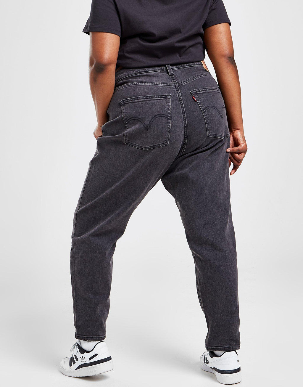 High Waist Mom Plus Size Jeans