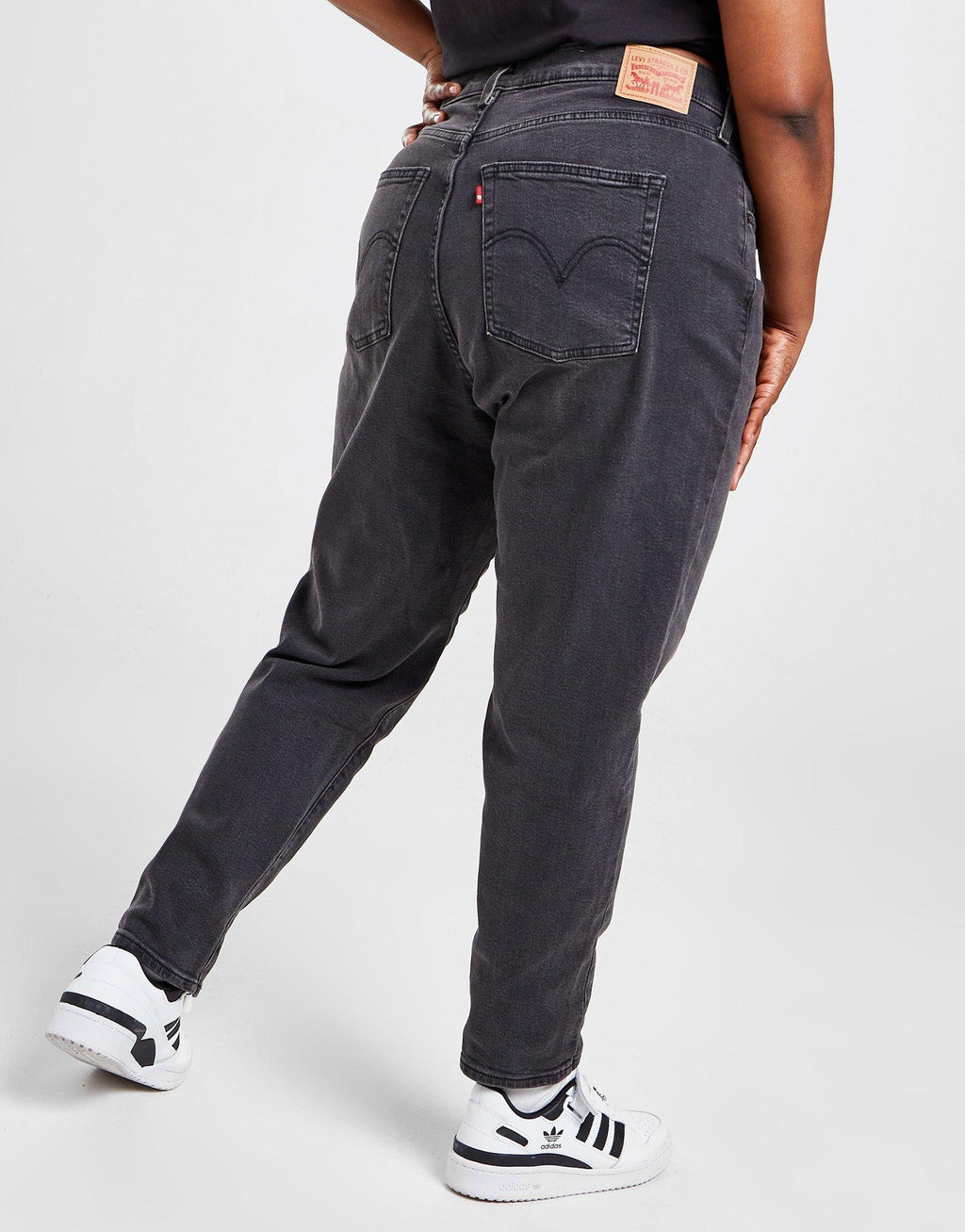 High Waist Mom Plus Size Jeans