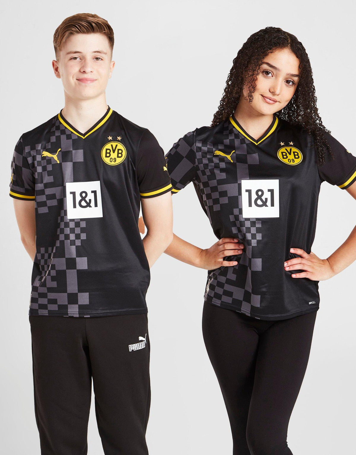 Borussia Dortmund 2022/23 Away Shirt Junior's