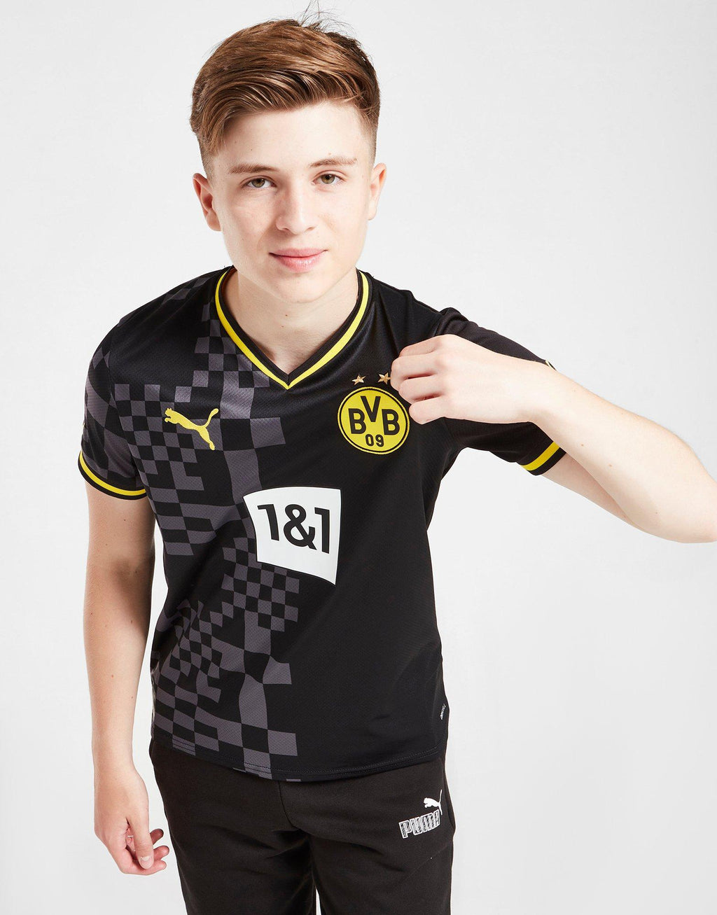 Borussia Dortmund 2022/23 Away Shirt Junior's