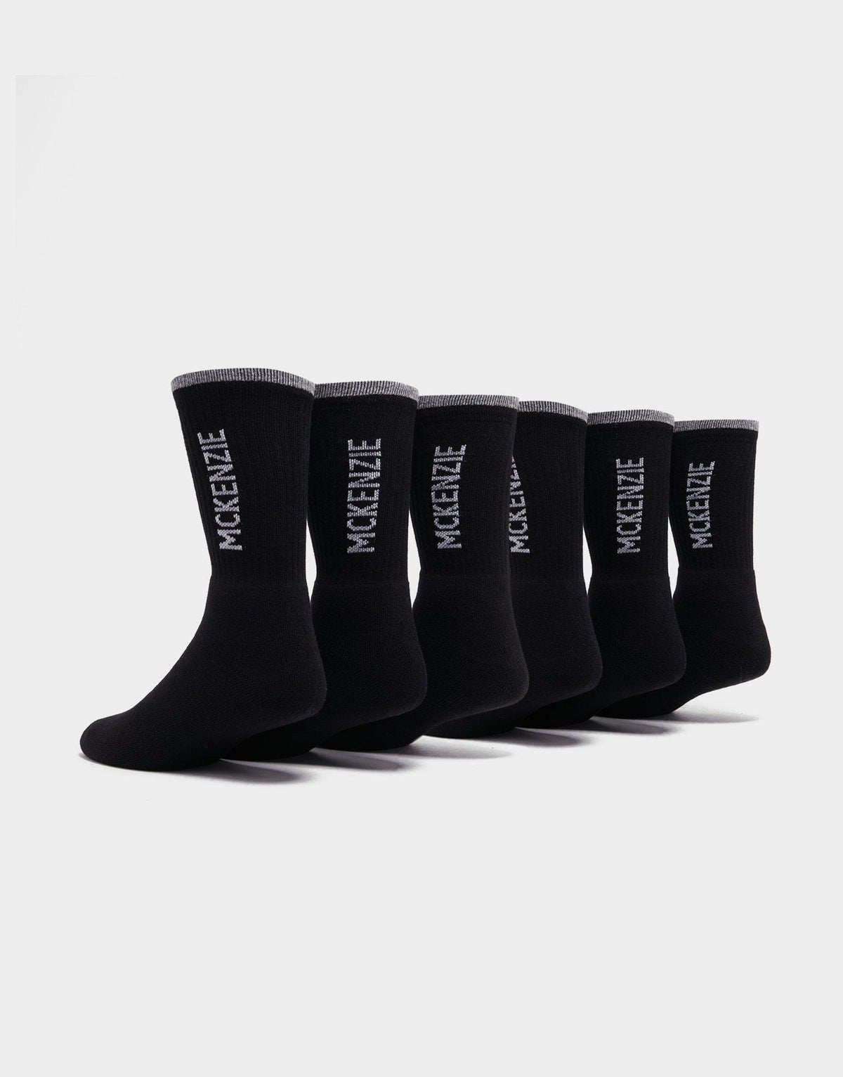 6-Pack Crew Socks Junior