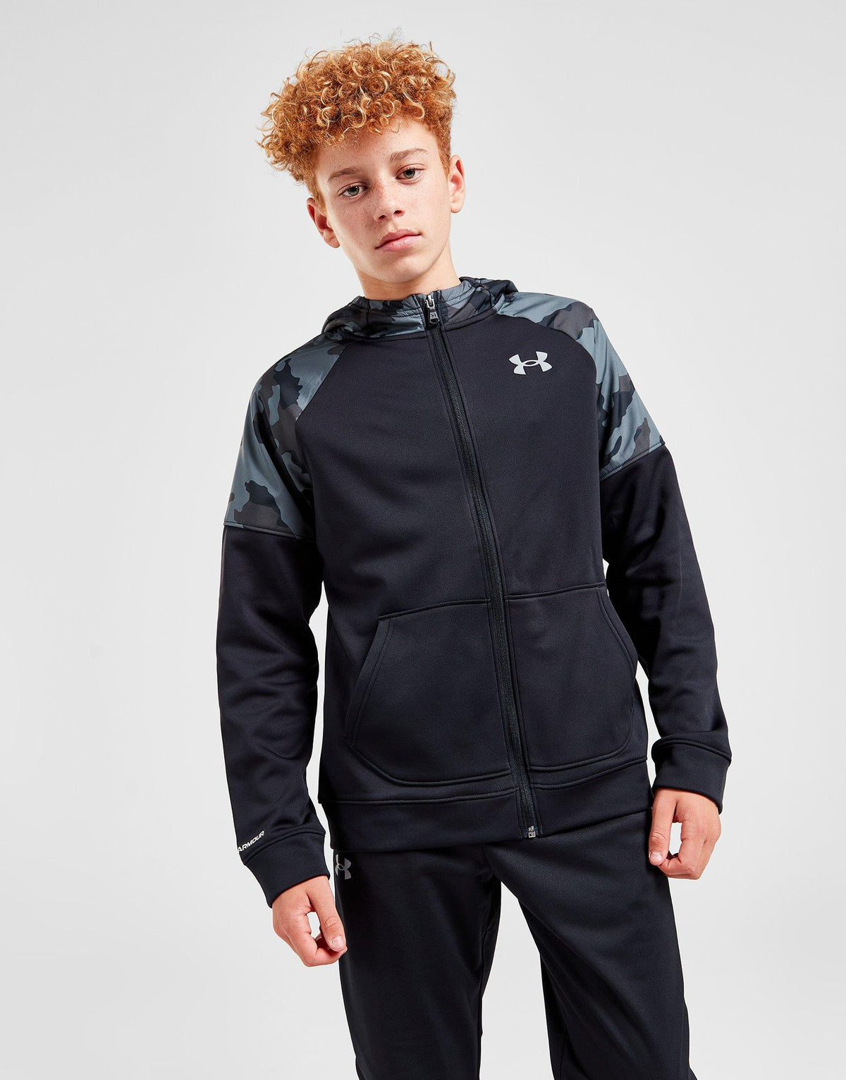 Full Zip Armour Fleece Hoodie Junior