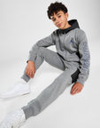Woven Overlay Fleece Tracksuit Junior