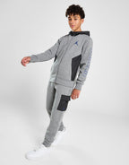 Woven Overlay Fleece Tracksuit Junior