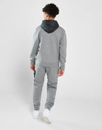 Woven Overlay Fleece Tracksuit Junior