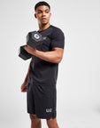 Back Print T-Shirt/Shorts Set