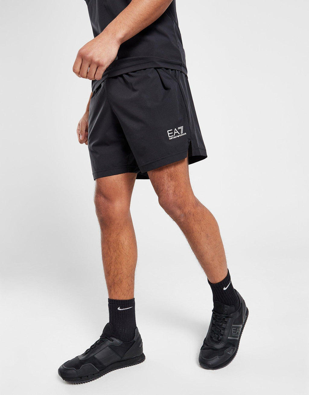 Back Print T-Shirt/Shorts Set