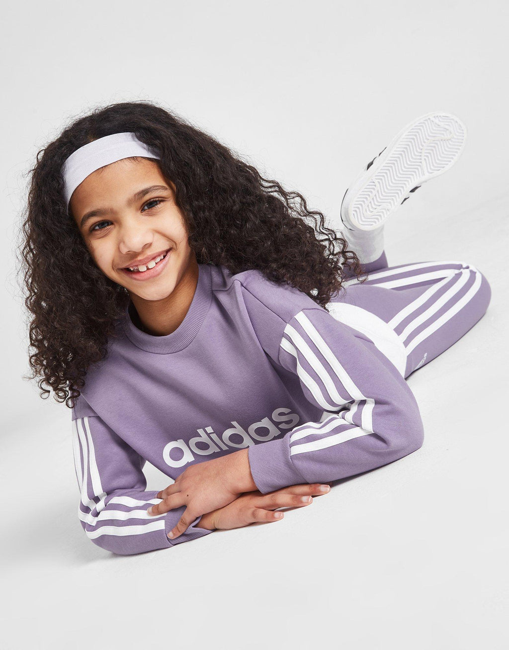 Girls' Linear Sweatshirt/Leggings Set Children