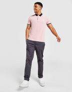 Contrast Collar Polo Shirt
