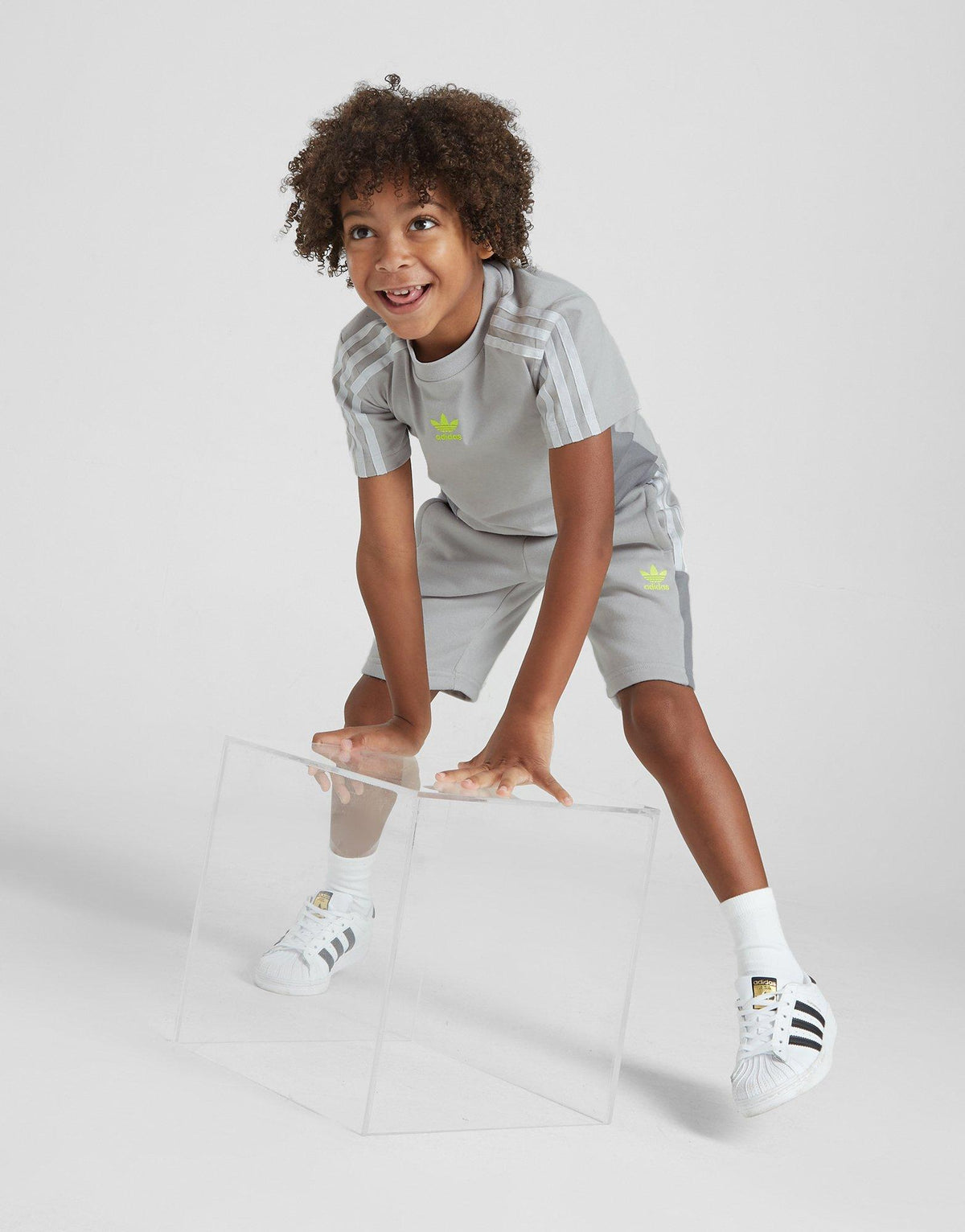 Chevron Colour Block T-Shirt/Shorts Set Children
