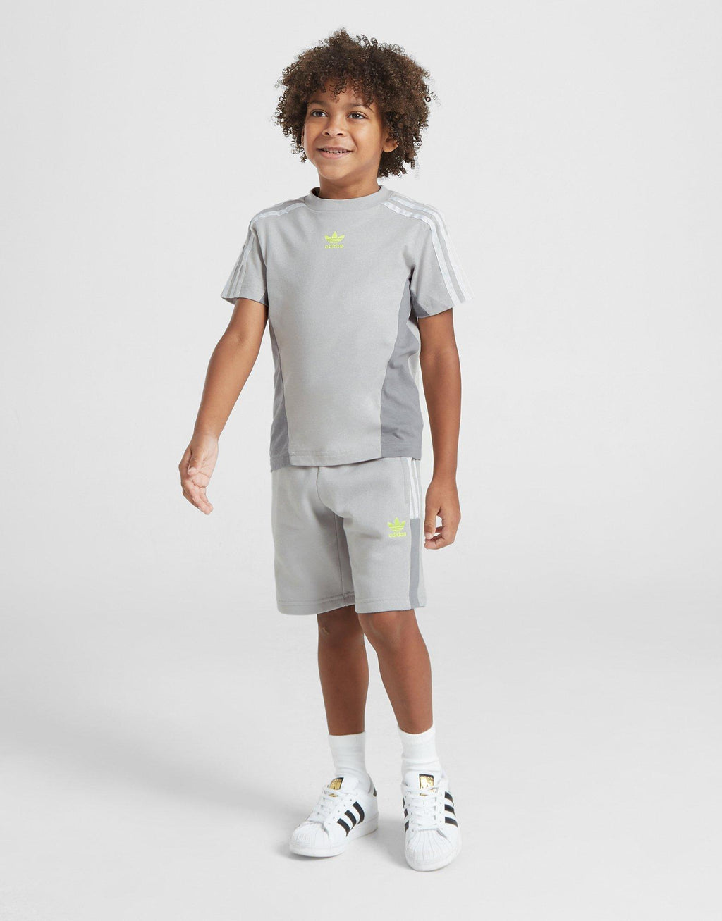 Chevron Colour Block T-Shirt/Shorts Set Children