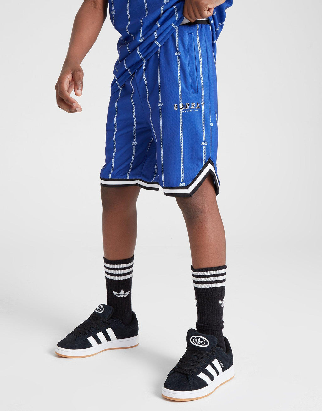 Volley Pinstripe Basketball Shorts Junior