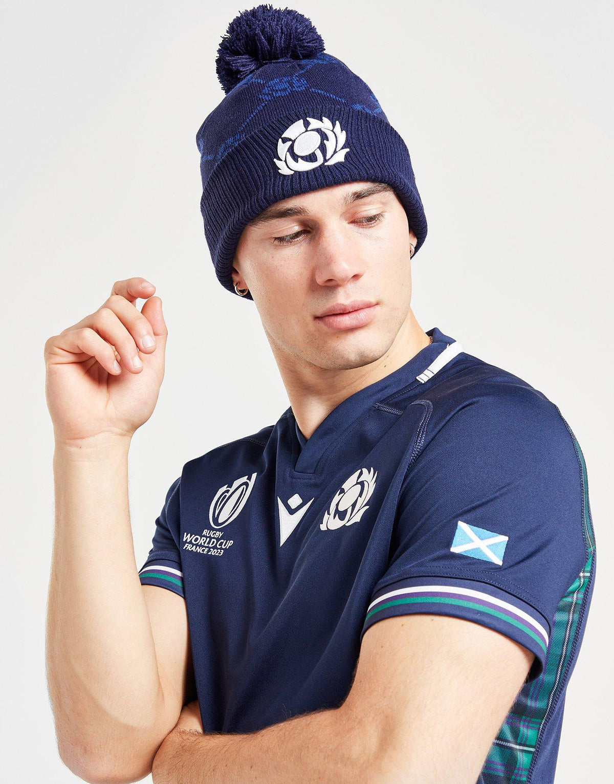 Scotland Rugby Pom Beanie