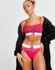 Signature Logo Lace Bralette
