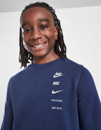 Multi Logo Crew Sweatshirt Junior
