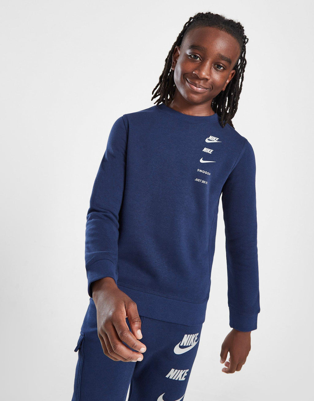 Multi Logo Crew Sweatshirt Junior