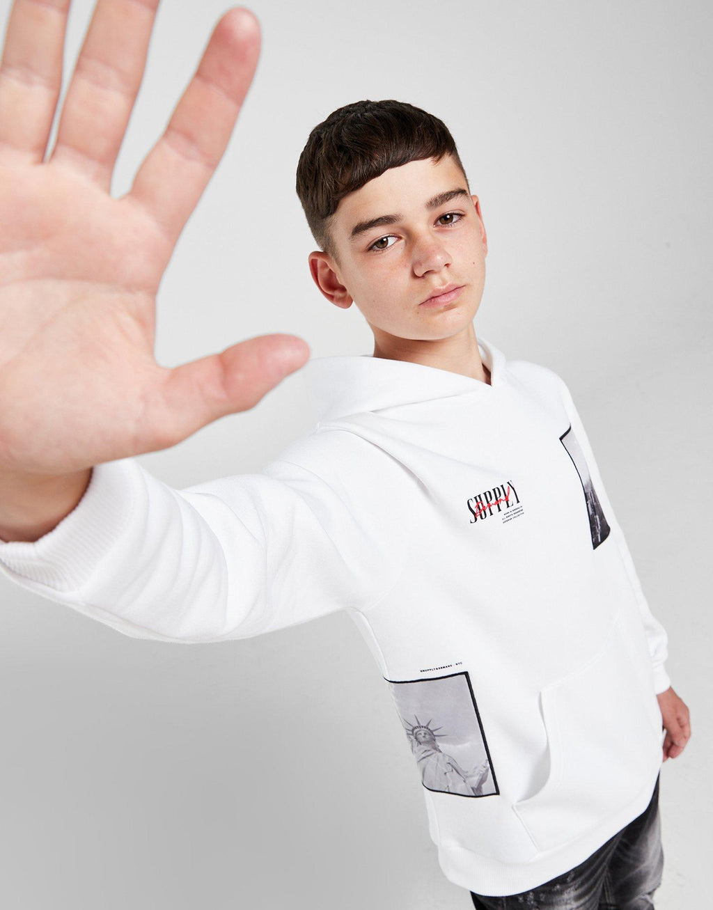 New York Stacker Hoodie Junior