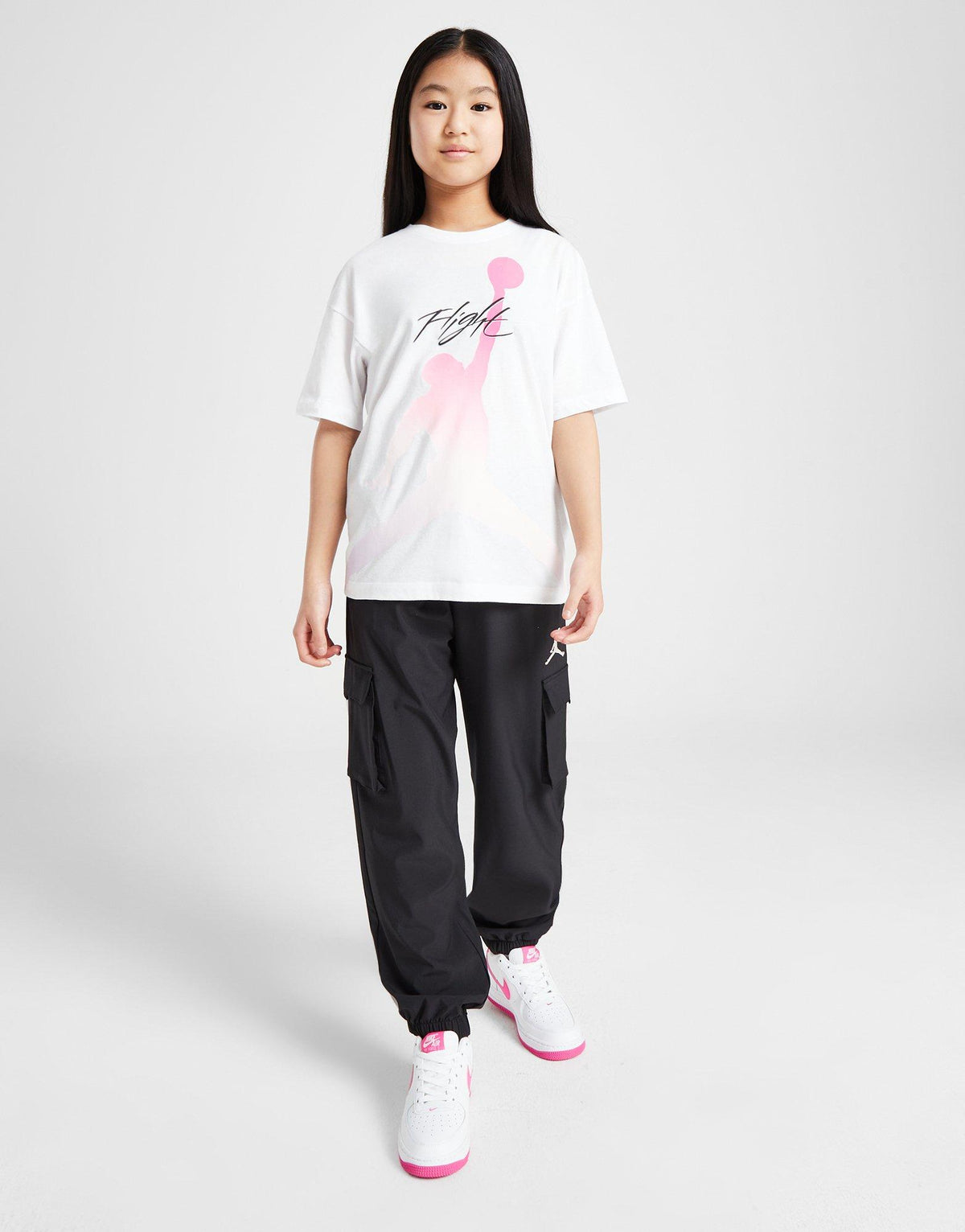 Girls' Fade Jumpman T-Shirt Junior