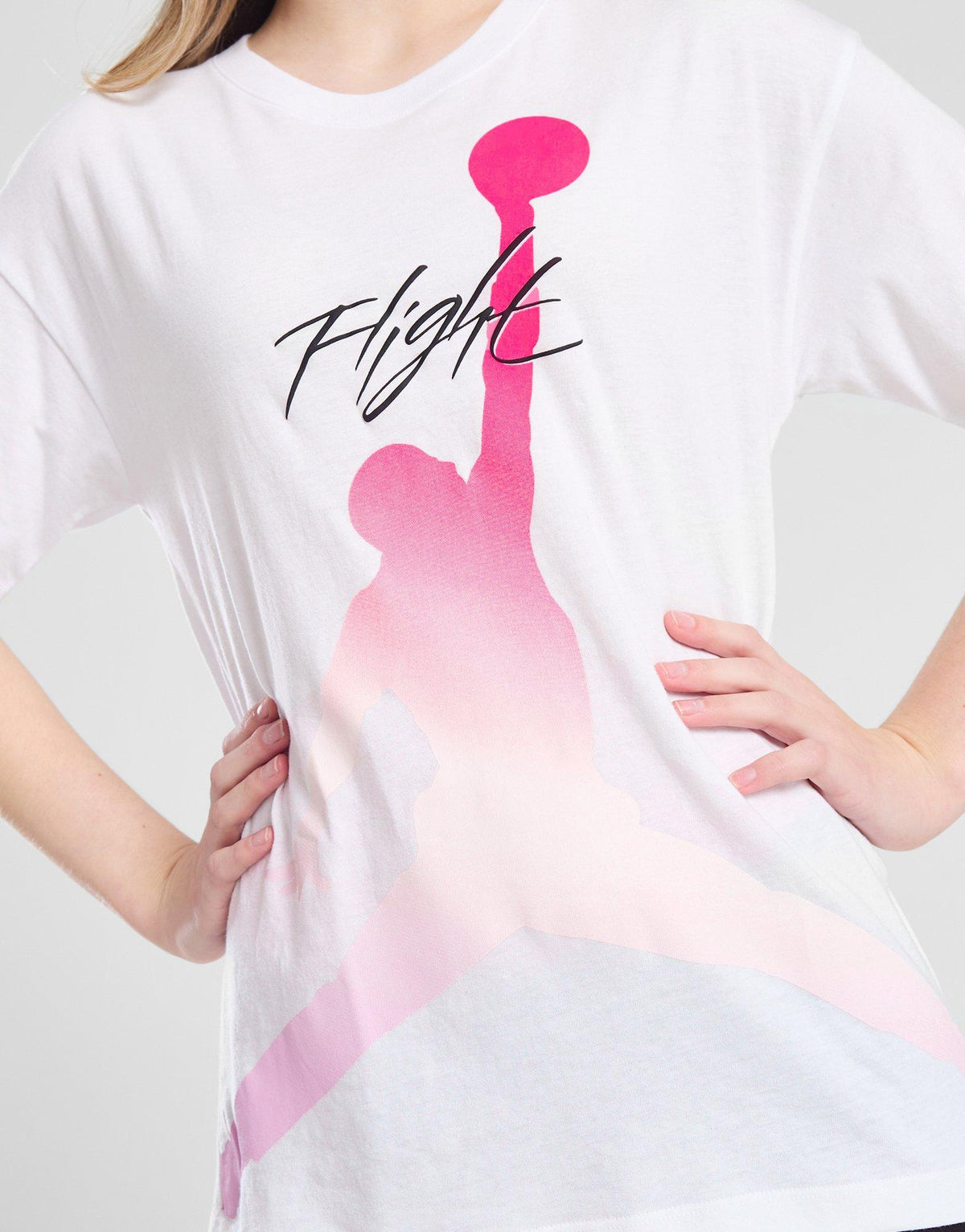 Girls' Fade Jumpman T-Shirt Junior