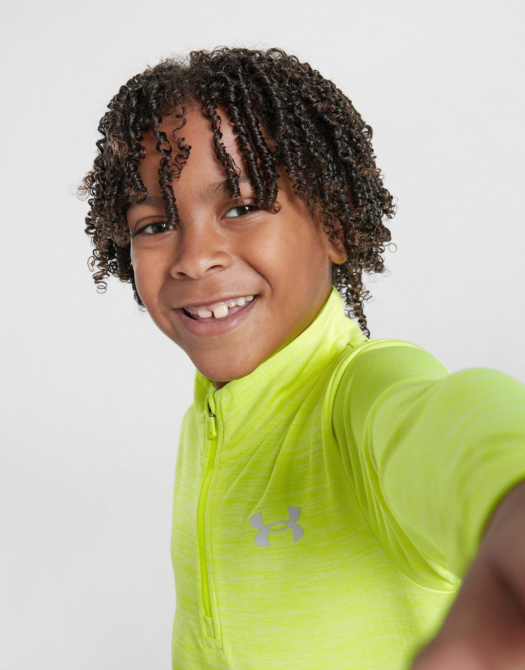 1/4 Zip Long Sleeve Top/Shorts Set Children