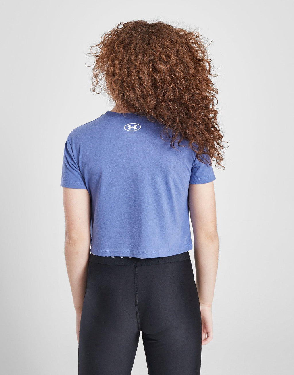Girls' Crop Sportstyle Logo T-Shirt Junior