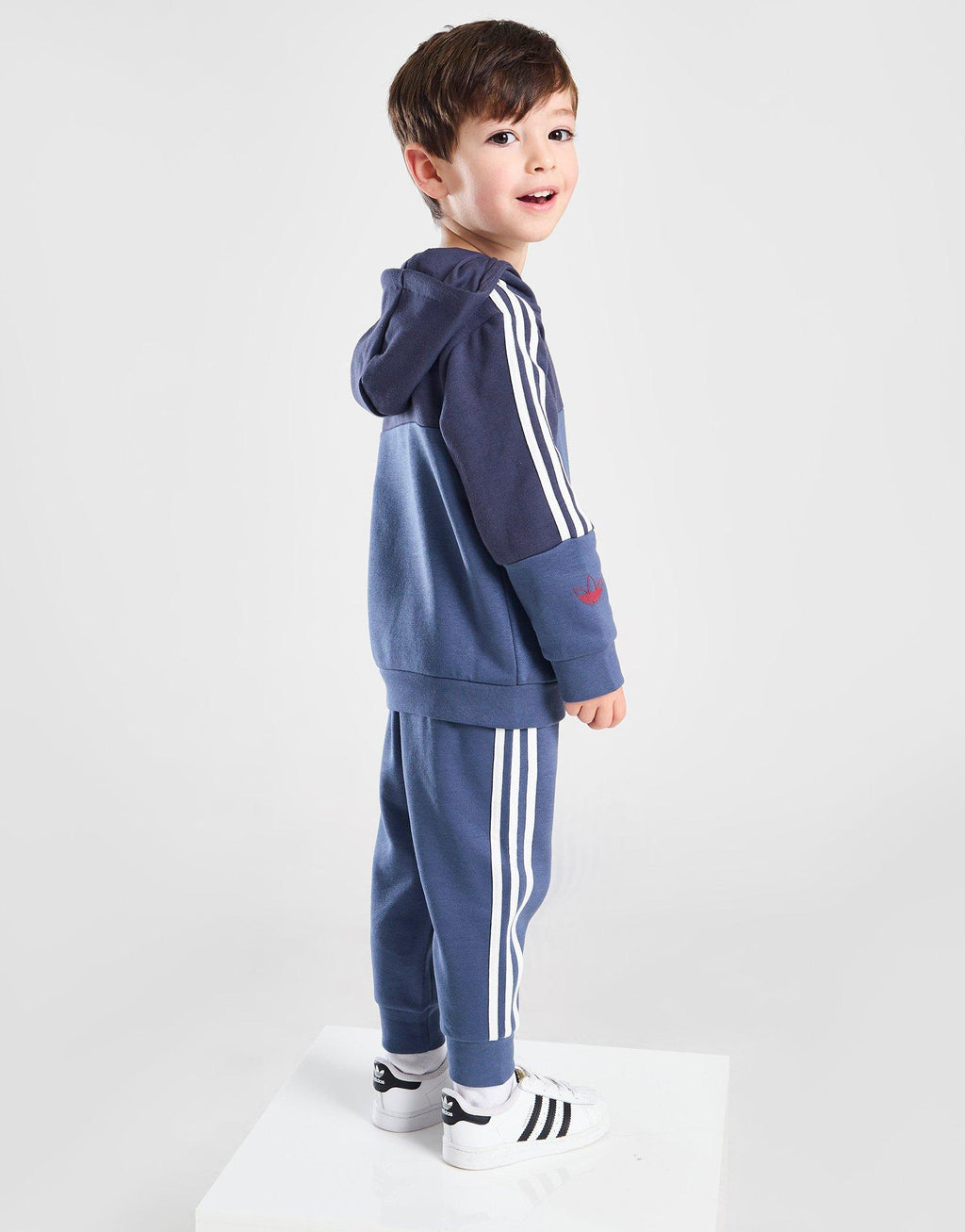 Colour Block Overhead Trefoil Tracksuit Infant