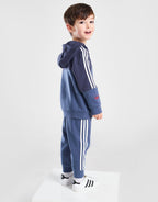 Colour Block Overhead Trefoil Tracksuit Infant