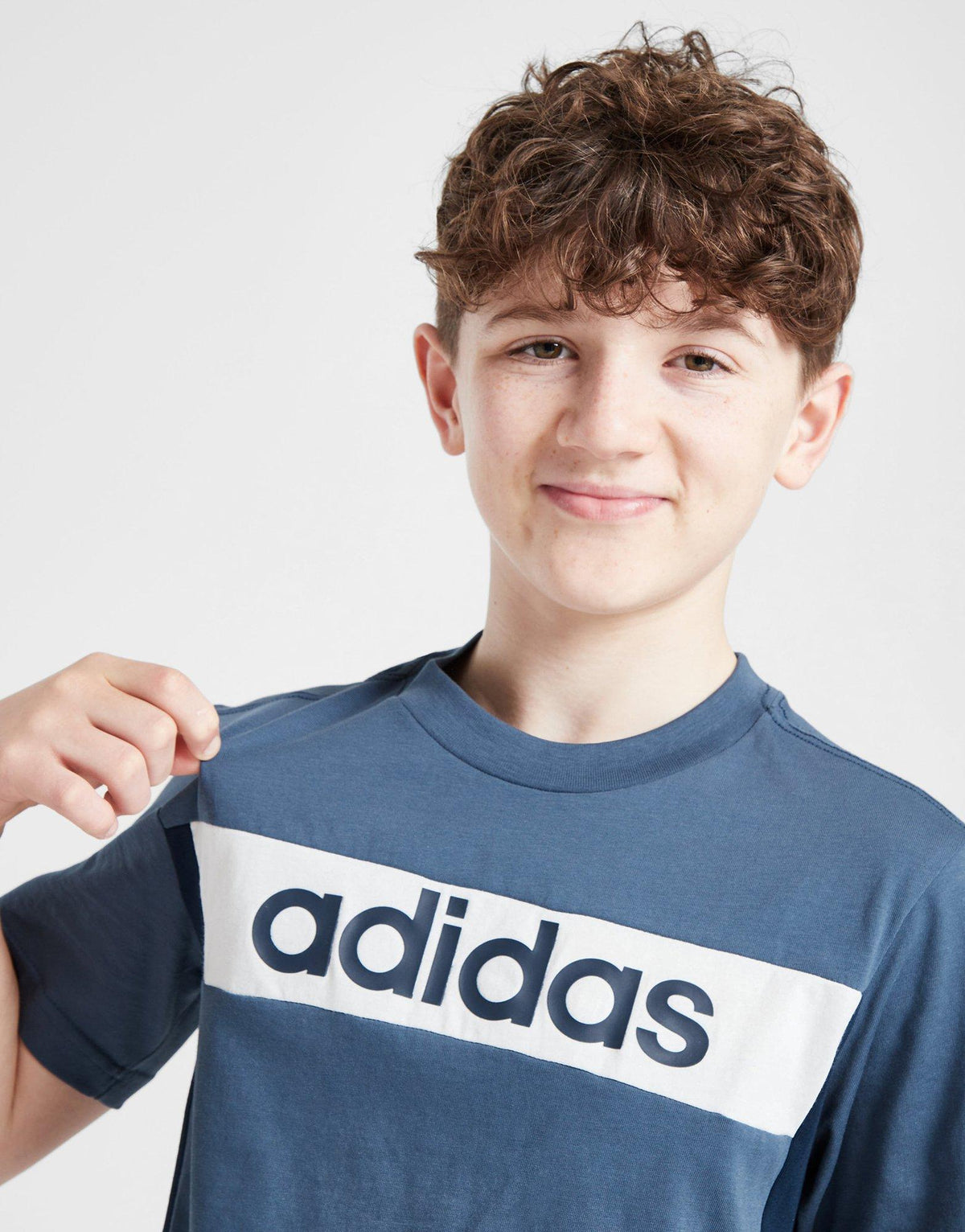 Linear Logo Colour Block T-Shirt Junior