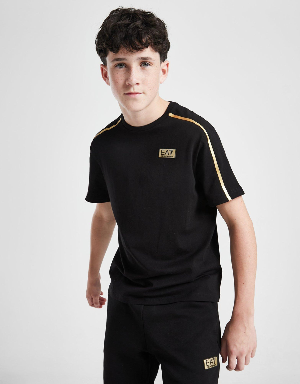 Premium Gold Logo T-Shirt Junior