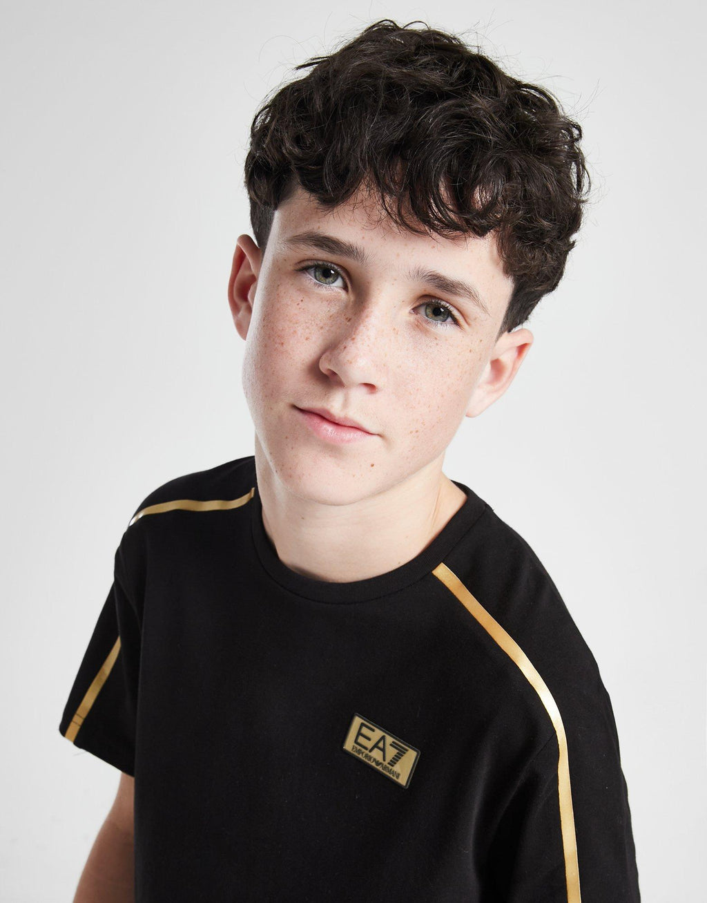 Premium Gold Logo T-Shirt Junior