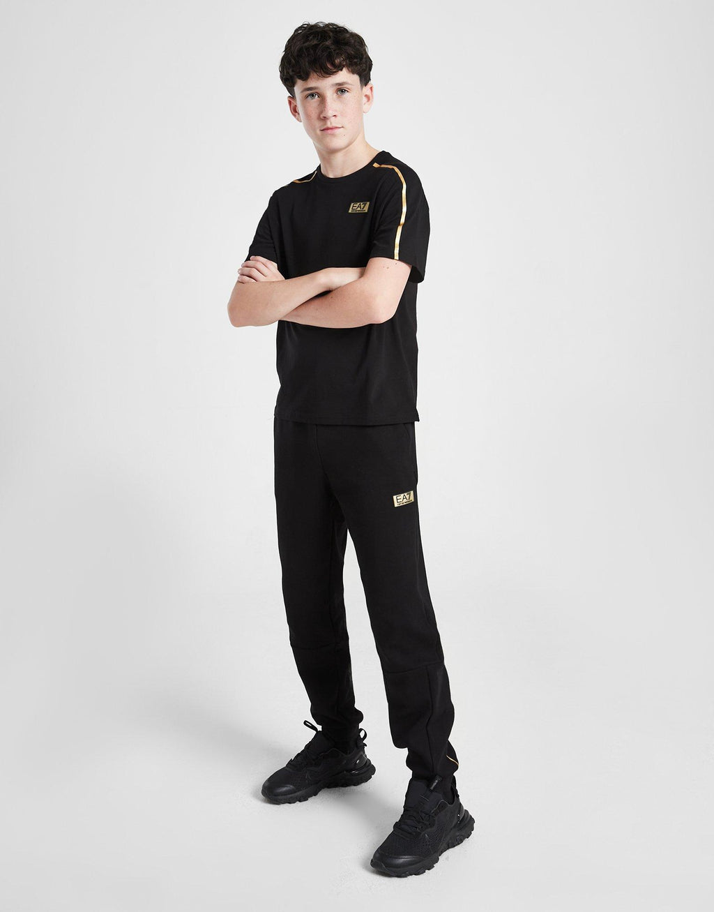 Premium Gold Logo T-Shirt Junior