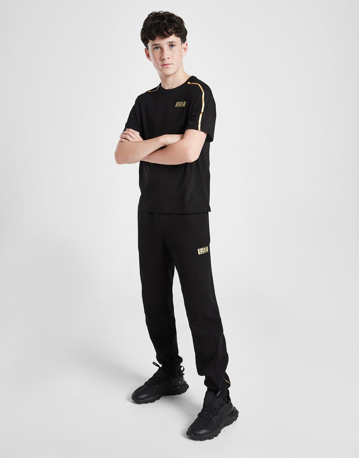 Premium Gold Logo T-Shirt Junior