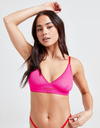 Mesh Triangle Bra