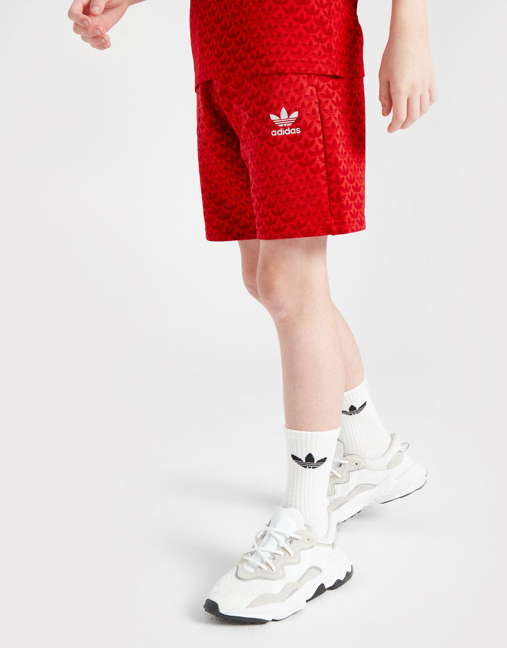 Trefoil Mono All Over Print Shorts Junior