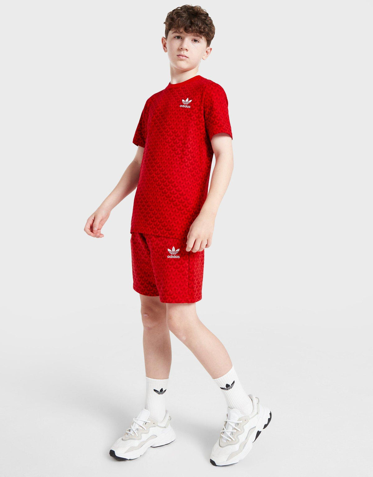 Trefoil Mono All Over Print Shorts Junior