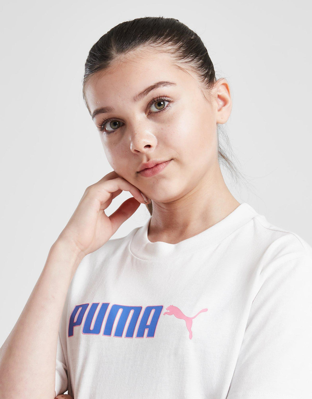 Girls' Boxy Logo T-Shirt Junior